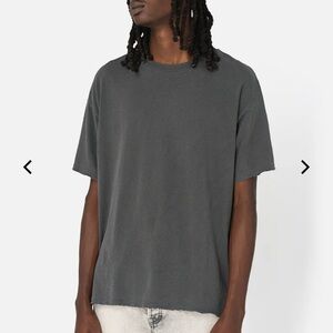 John Elliott Folsom Tee in Vintage Black (Grey)